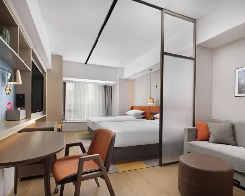 Home2 Suites by Hilton Jinan Tangye Sunac Land Номера Photos