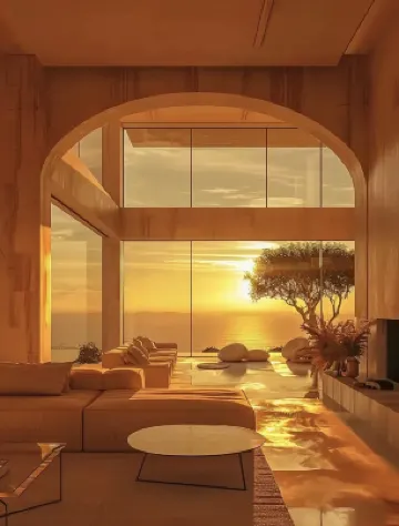 伴月オーシャンビュー網紅民宿（恵東萬科雙月灣） 平海古城周辺のホテル