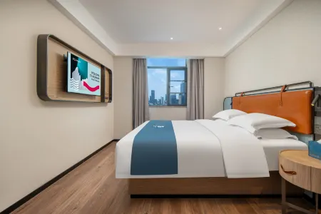 Echarm Hotel (Wuhan Guanggu University Yuan Road Branch) Отели рядом с достопримечательностью «Wuhan Vocational College of Software and Engineering»