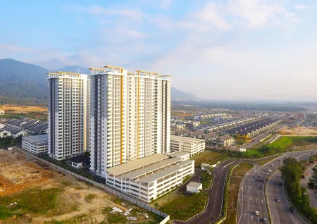 3R2B |6-8pax| Ipoh Top Floor Cozy house @MeruRaya Отели в г. Chemor