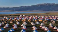 Sayram Lake's Muye Starry Sky Campground