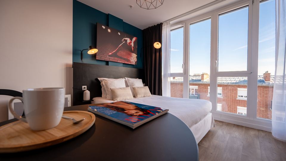 Nemea Appart Hotel Coliseum Amiens Centre