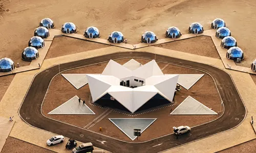 Lonely Space( Gobi )wild luxury hotel