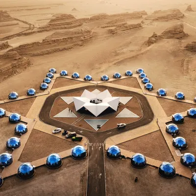 Lonely Space( Gobi )wild luxury hotel Hotels near Wusute Yadan Geological Park