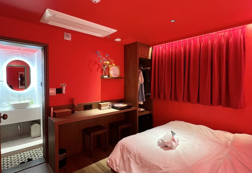 국제장여관 객실 내부