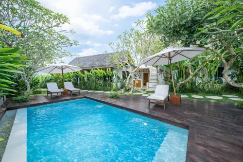 Sarang apartments by EVDEkimi - Cosy Ubud hideaway with large pool