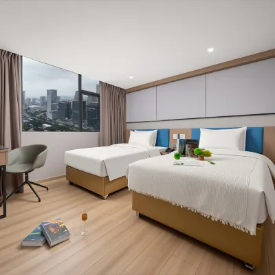 Rezen Hengju (Keyun Road, Guangzhou, Guangdong Polytechnic Normal University Branch) Hotels near Cencun Railway Station