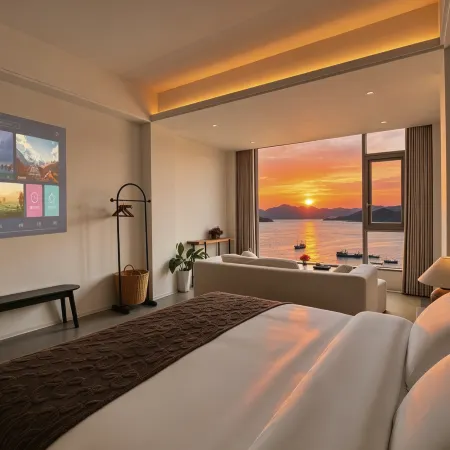 Malt Sugar Hall in Xiapu | Elevator - equipped Leisure & Vacation Sea - view Homestay