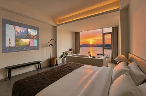 Malt Sugar Hall in Xiapu | Elevator - equipped Leisure & Vacation Sea - view Homestay