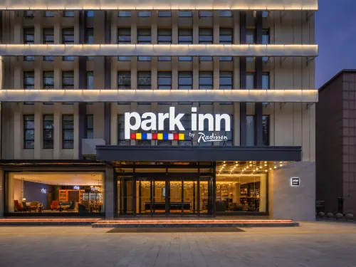 Park Inn by Radisson Hotel (DeBai Plaza Branch, Yucheng High tech Zone) - parking