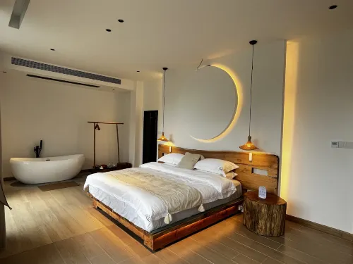 Jiufeng Mountain Hidden Realm, Lechang ｜ Cloud Retreat Lodging - Balcony