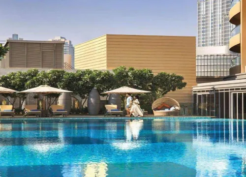 Dubai Mall Emaar Fashion Avenue Highest Floor Residence- Formerly Address Dubai Mall - Kitchenette