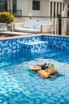 Zhujiajian Seawater Blue · SeaBlue Seaview Garden Villa - สระว่ายน้ำบนดาดฟ้า