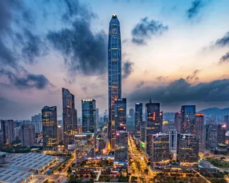 Langhua Audio-Video · High-Altitude Skyline Cityscape | City·View Residence Hotels in Shenzhen