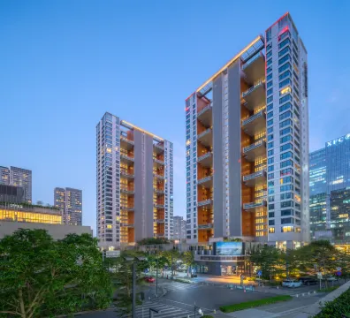 Qiwanyaju Executive Serviced Apartment (Railway Park Subway Station) エバーグリーンリゾート周辺のホテル