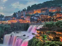 Tuwang Palace · Eight Halls, Furong Town (Waterfall View, Core Scenic Area) Hoteles en Yongshun