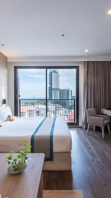 พรีเมียร์สตูดิโอพร้อมวิวทะเล