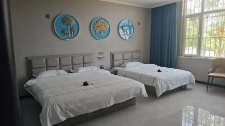 Shu'an Express Hotel (Lanzhou Zhongchuan Airport Branch) Отели рядом с достопримечательностью «Dinosaur Kingdom»