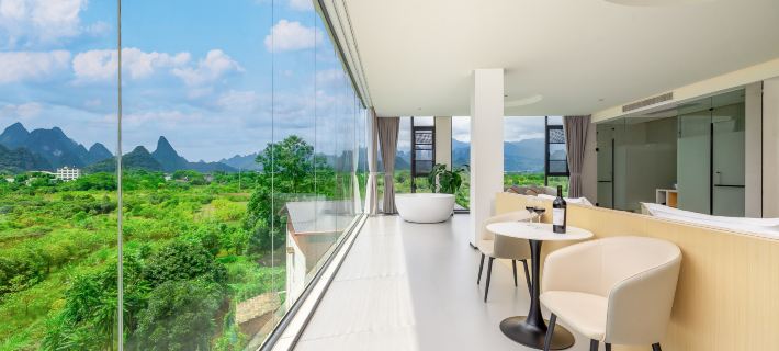 Yintianju Panoramic Light Luxury Hotel (Xingping Ancient Town) Hotéis em Condado de Yangshuo
