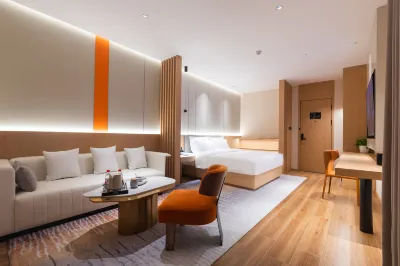 Daqing Guai Boutique Hotel (Daqing West Railway Station Jingyuan Park) Hotel in zona Daqing Normal University Fangxiao Campus