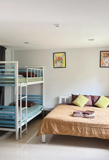ห้องแฟมิลี่สำหรับ 4 ท่าน 