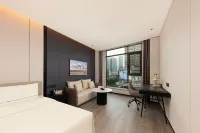 아투어 호텔 중산공원 우한 국제광장 후베이 지질 박물관 주변 호텔