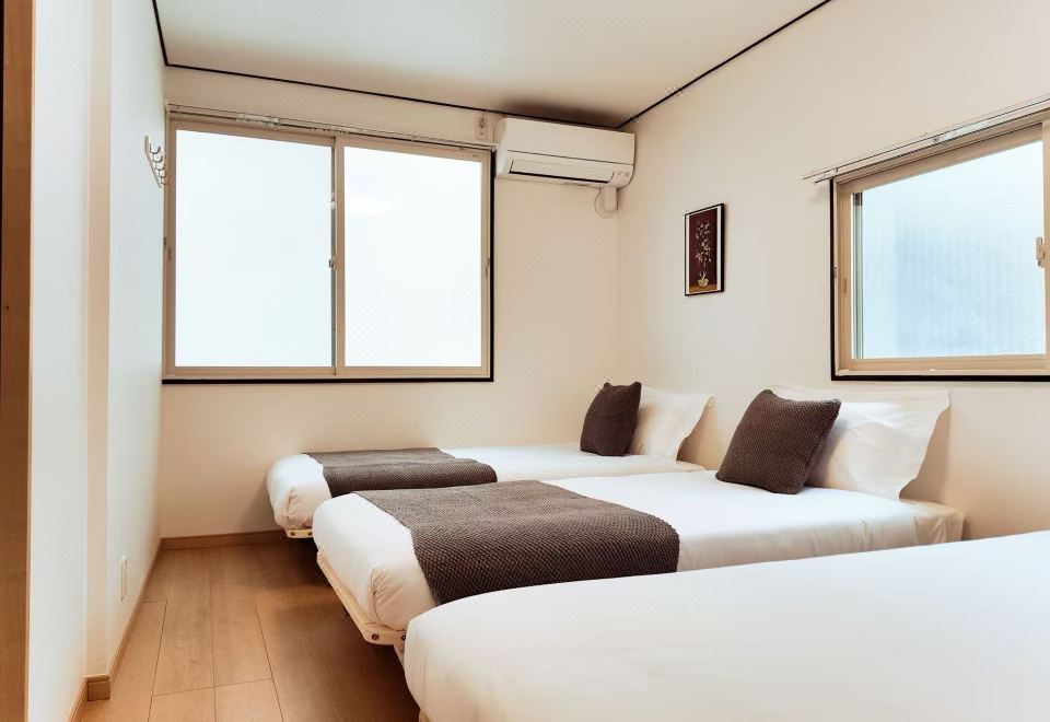 9stay asakusa의 깨끗하고 미니멀한 침실 이미지