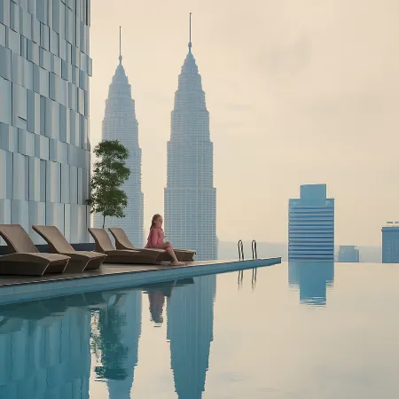The Platinum 2 Kuala Lumpur by Heim ( Rooftop Infinity Pool + 10Mins Walk to KLCC )
