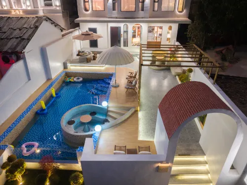 jingdezhen Miyu Family-friendli Homestay with a Swimming Pool - สระว่ายน้ำแบบอินฟินิตี้