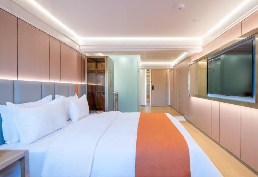 Jiangye Chain Hotel 친환경 침실