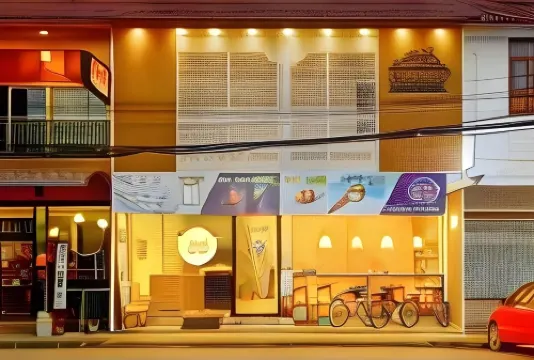 Paknap Hostel โฮสเทล น่าน ใกล้ บ.ข.ส. สถานีขนส่ง อาบน้ำ แต่งตัว ราคาถูก