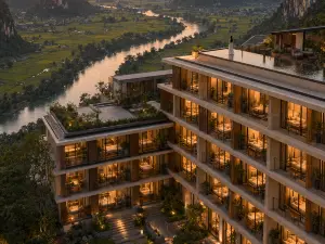 Yangshuo·JUE | AWAKENING • Viewing Guilin Landscape • Garden Pool • Resort Mansion