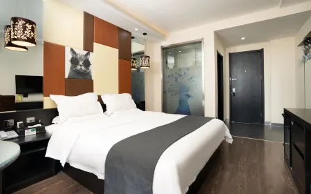 Orange Hotel (Suning Shuohuang) Отели в г. Сунин
