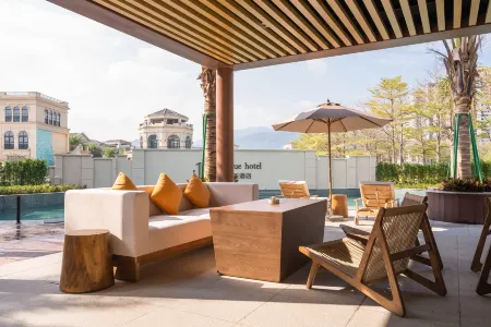 Jingxuan Resort (Wanning Riyuewan Branch) Отели рядом с достопримечательностью «Boundary Island»