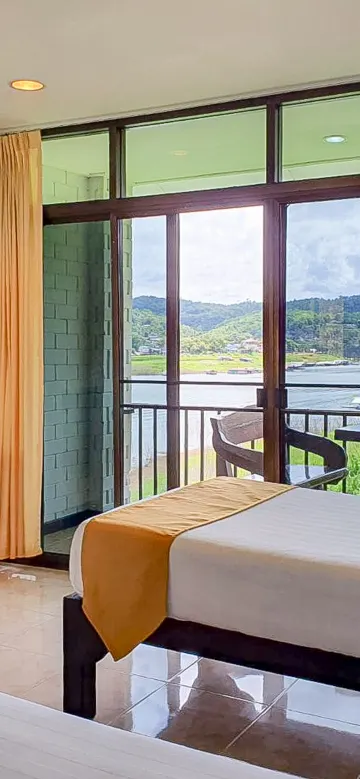 ห้องสุพีเรียร์เตียงแฝดวิวแม่น้ำ