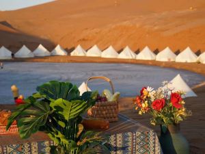 The desert camping hotel of the proprietress of Shapotou, Zhongwei