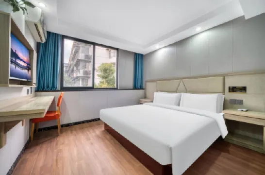 บิสซิเนส โฮเต็ลติงหยู่ (ถนนเหอฝาง ทะเลสาบตะวันตก) โรงแรมใกล้อดีตบ้านพักของหูเสวี่ยหยาน