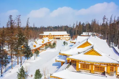 Changbai Mountain Guanyue Folk-Custom Hotel Hotels in North slope of Changbai Mountain