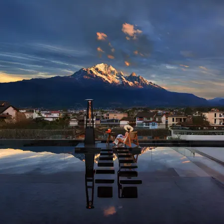 Amanjing • Rizhao Jinshan • Snow Peak | Yunjing Panoramic Manor (Baisha Old Town)