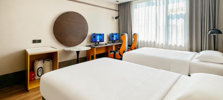 Jingfang E-Sports Hotel (Pingdu Renmin Road) Hotels in Pingdu