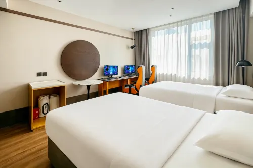 Jingfang E-Sports Hotel (Pingdu Renmin Road) - 2 Yıldız