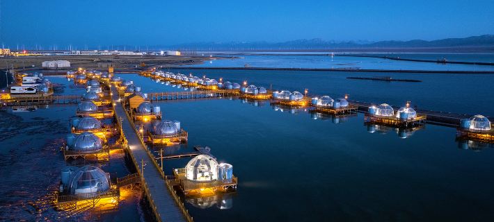 Caka Salt Lake Starry Bubble House Hotel Hoteles en Condado de Ulan
