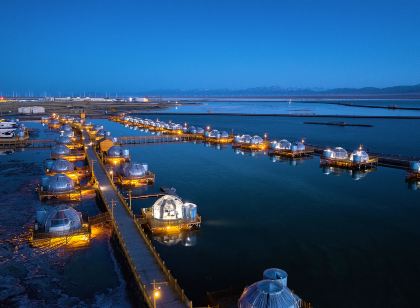 Caka Salt Lake Starry Bubble House Hotel