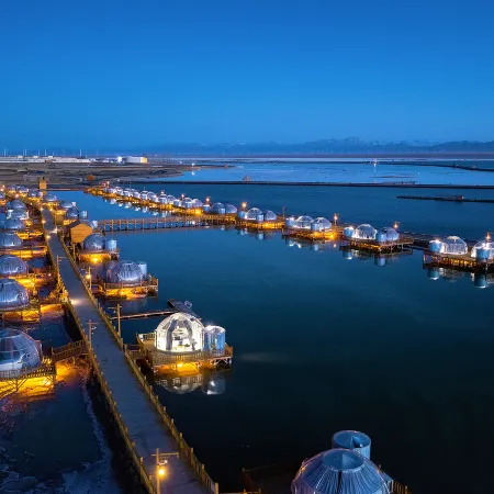Caka Salt Lake Starry Bubble House Hotel