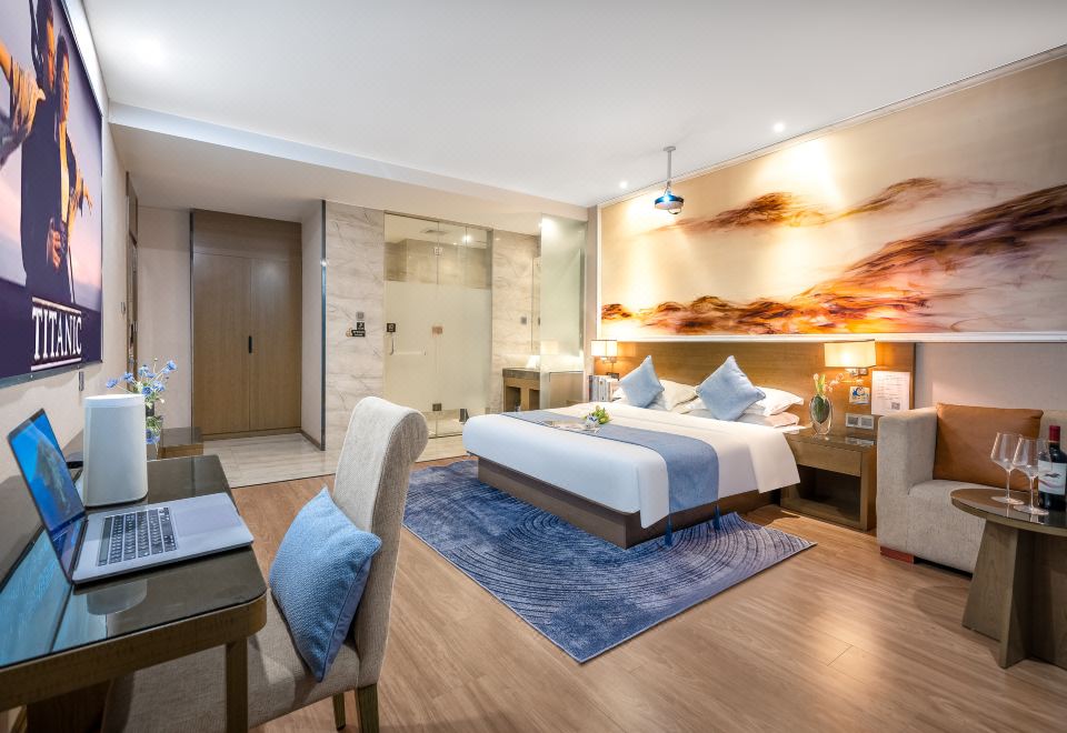 호텔 객실 내부 전경