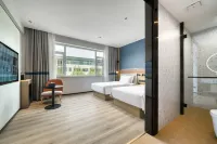 HELLO HOTEL (ZIBO WUYUE SQUARE UNIVERSITY OF SCIENCE AND TECHNOLOGY STORE) Hotel in zona Zibo Passenger Transport Center