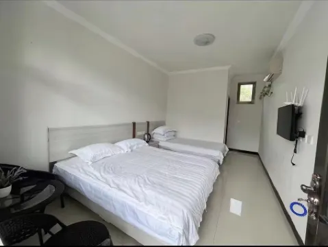 Our small courtyard homestay