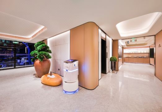 탕구 지역 호텔 외부 전경