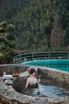 Shanshengyishe·180° Mountain View Wild Luxury Private Soup - balneario