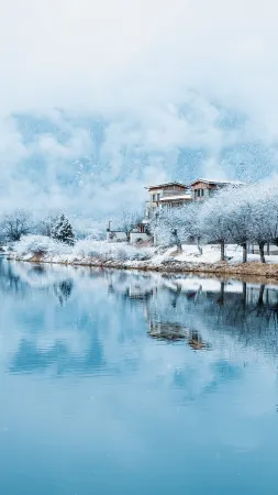 Nyingchi Yanxueshan Fuyang Bieyuan (Niyanghe Branch) Отели в г. Нюинтри